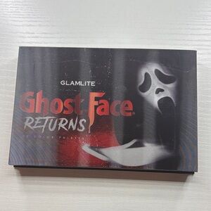 Glamlite Ghost Face Returns Eyeshadow Palette - Red, Black, White